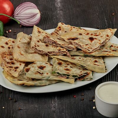 Пирог с мясом и картошкой в Мангал по цене 145 ₽