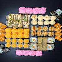 Новый Сет 2 килограмма роллов в Кинг Ролл