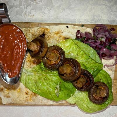 Грибочки на мангале в Сказка lounge по цене 360 ₽