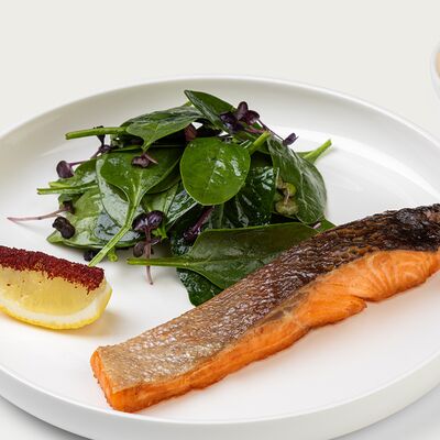 Стейк из сёмги на гриле в VASILCHUKI Chaihona №1 по цене 1550 ₽