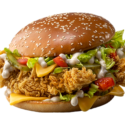 Биг Сандерс Бургер Оригинальный в KFC по цене 249 ₽