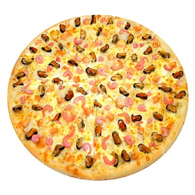 Пицца с морепродуктами в Pizza Express по цене 1595 ₽