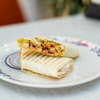 Шаурма с курицей в Есть на море