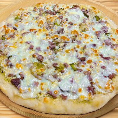 Пицца свинина с огурчиками в Pizza Pavlo по цене 610 ₽