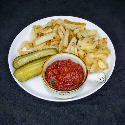 Картофель жареный в Хлебосол по цене 75 ₽