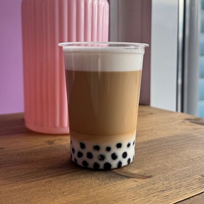 Бабл Кофе Латте в Manioka bubble tea moti coffee по цене 430 ₽