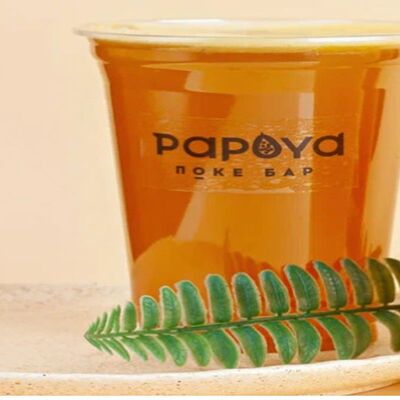 Свежевыжатый яблочный сок в Papaya по цене 365 ₽