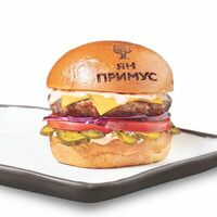 Бургер с котлетой из фермерской говядины в Ян Примус