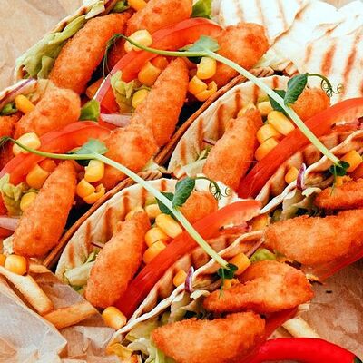 Тако с креветкой в Comida Mexicana по цене 20 р.