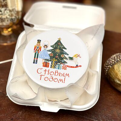 Бенто-торт Новогоднее поздравление в Tort4u по цене 1590 ₽