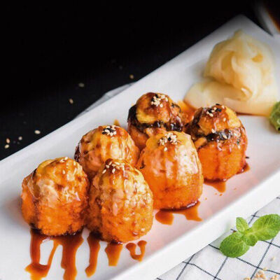 Запеченный ролл Акинава в Пряности & Радости на Васильевском по цене 370