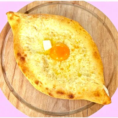 Хачапури по-аджарски в Пицца Лисица Экспресс по цене 390 ₽