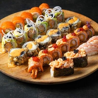 Сет Эбби в Эбби Noodles & Sushi Bar по цене 3750 ₽