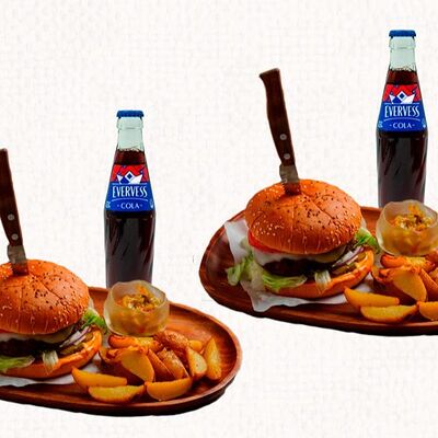 Комбо 2х Бургер сулугуни в Ofris по цене 2990 ₽