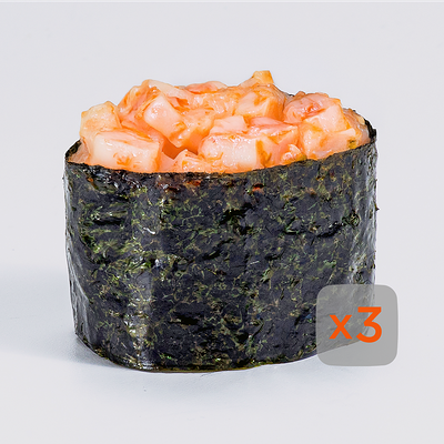 Спайси Гункан с креветками в Моккано по цене 399 ₽