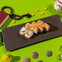 Ролл с тигровой креветкой и сыром Филадельфия в Сушки на макушке