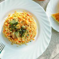 Рис по-турецки в Кафе Ихлас
