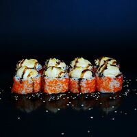 Запечённые роллы под сырной шапочкой с курицей в HamsteR