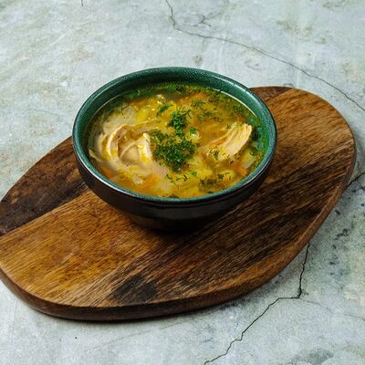 Лапша домашняя куриная в Moloko по цене 390 ₽