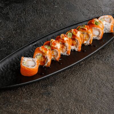 Лосось-креветка-авокадо в Puberty по цене 1050 ₽