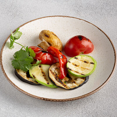 Овощи на мангале в Мацони по цене 250