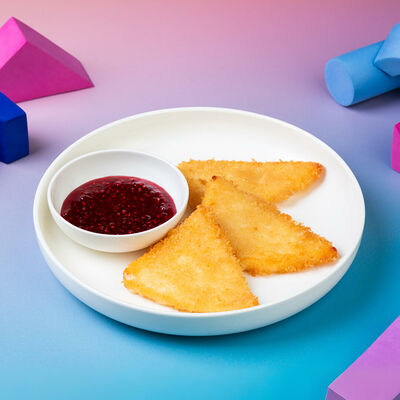 Жаренный сулугуни с вареньем в VASILCHUKI Chaihona №1 по цене 350 ₽