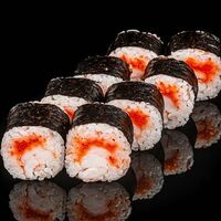 Мини-ролл с креветкой и масаго в Филакалифа
