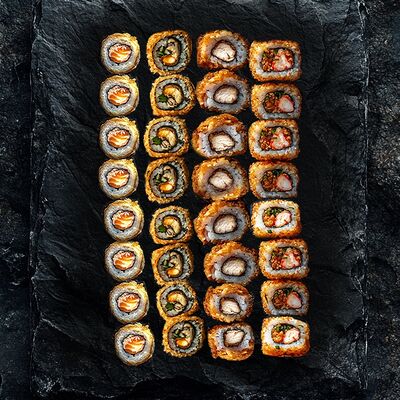 Сет №1 Жареный мини в Суши мастер по цене 2692 ₽