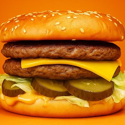 Дабл-бургер в Бистро по цене 500 ₽