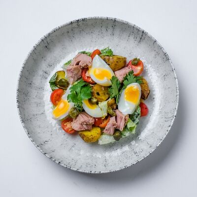 Картофельный салат с тунцом в Базар по цене 500 ₽