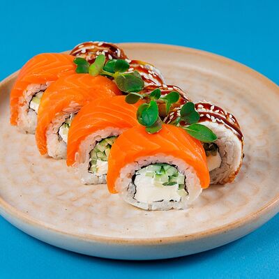 Микс Филадельфия и драконв Dark Lava по цене 1200 ₽