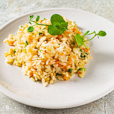 Рис с овощами и кунжутом в Blackberry по цене 6 р.