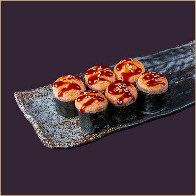 Ролл mini Морской окунь запечённый в Happy Fish Premium по цене 464 ₽