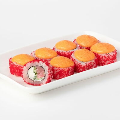 Калифорния с тунцом запеченная в ЭкоРолл по цене 650 ₽