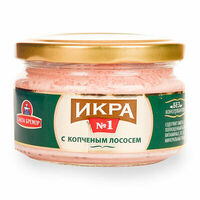 Икра мойвы Санта Бремор Деликатесная N1 с копченым лососем в Азбука Вкуса Экспресс Меню