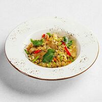 Рис со свининой в соевом соусе 280 гр в ПиццаФабрика