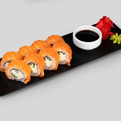 Ролл Филадельфия грин в Basilic -Территория Вкусной Еды по цене 3845 ₸