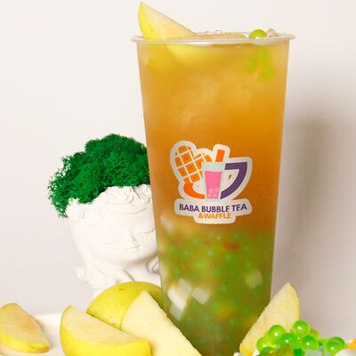 Яблочный жасминв Baba Bubble Tea & Waffle по цене 499 ₽