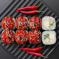 Запеченный ролл с креветкой спайси в Моремания Food