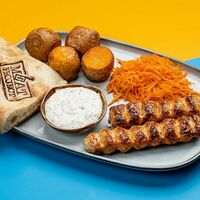 Ланч №2 с люля-кебабом из курицы в Meat Project