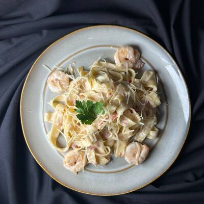 Паста с креветками в Урбан Гриль по цене 620 ₽