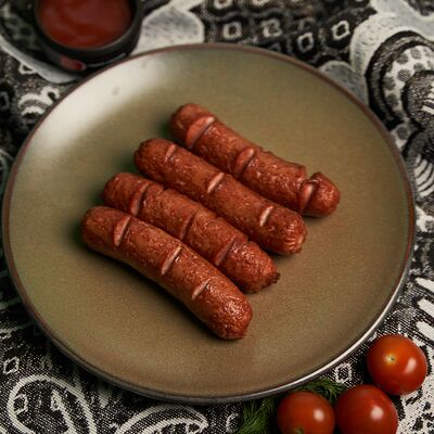 Сосиска жареная в Кафе халяль по цене 55 ₽