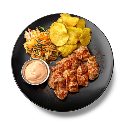 Шашлык из свин по-кавказски в Шашлыкоff по цене 400 ₽