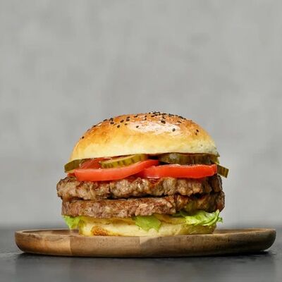 Бургер говяжий double в Пито-Грильто по цене 690 ₽