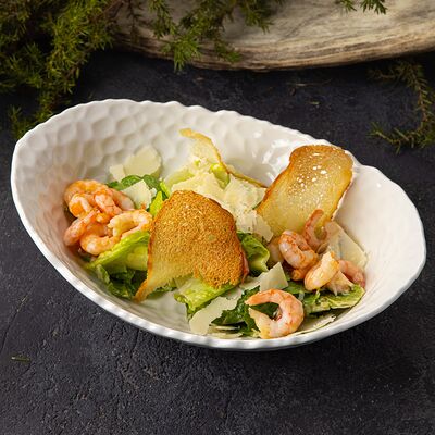 Цезарь с креветкой в Пилигрим по цене 740 ₽