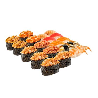 Сет Ассорти суши и гунканы в Big Fish по цене 8100