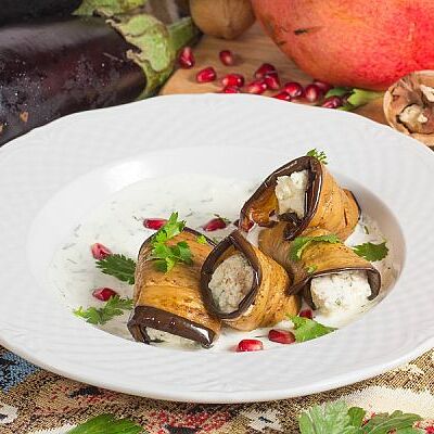 Баклажаны с надуги и мацони в Мушмула по цене 329