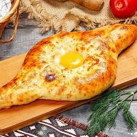 Хачапури по-аджарски (лодочка) в Тандырофф