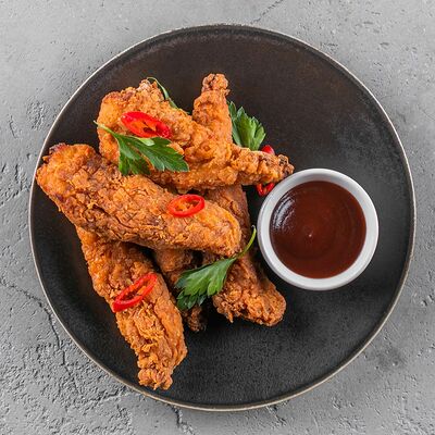 Куринные стрипсы в Meat bar по цене 345 ₽