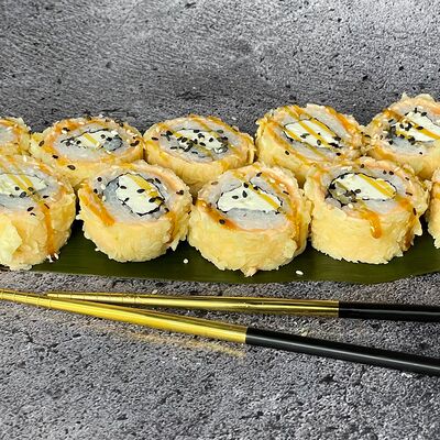 Темпурная филадельфия в Андеграунд Pizza & Sushi по цене 564 ₽